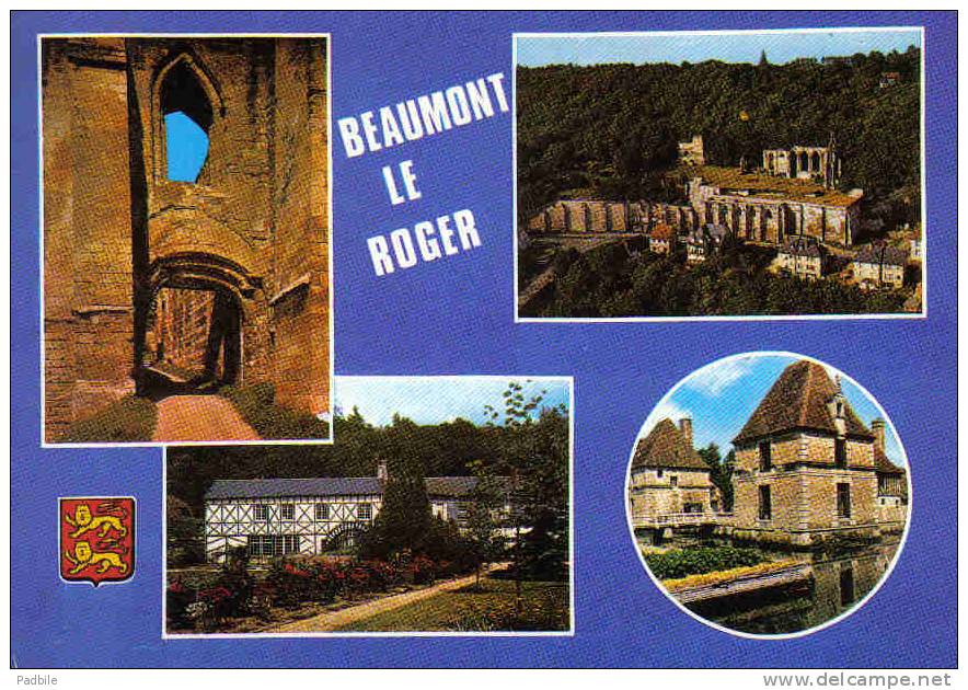 Carte Postale 27.  Beaumont-le-Roger Trés Beau Plan - Beaumont-le-Roger