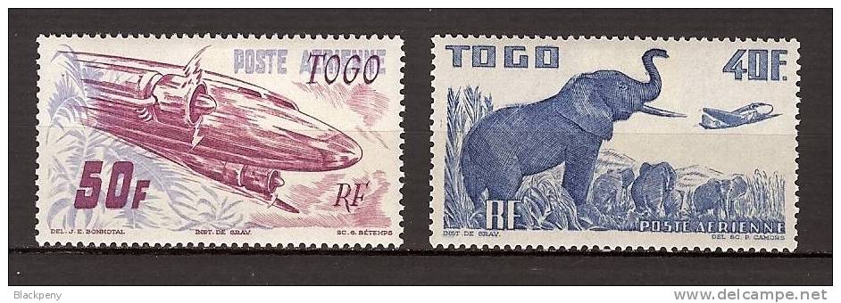 Togo N° PA 17 à 20 * - Unused Stamps