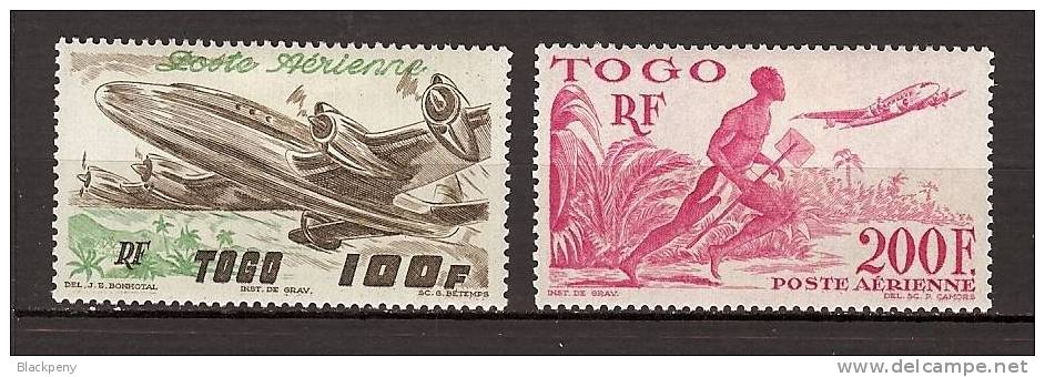 Togo N° PA 17 à 20 * - Unused Stamps