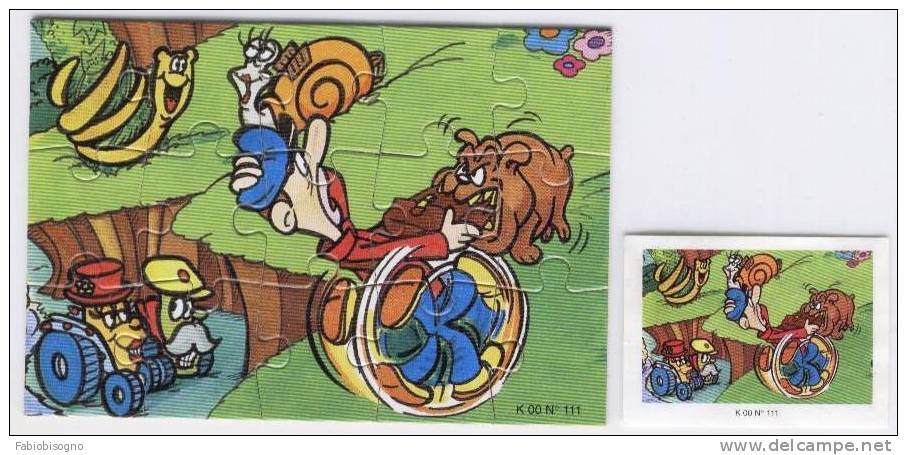 2000 - K00 N°111 - Con Cartina - Puzzels
