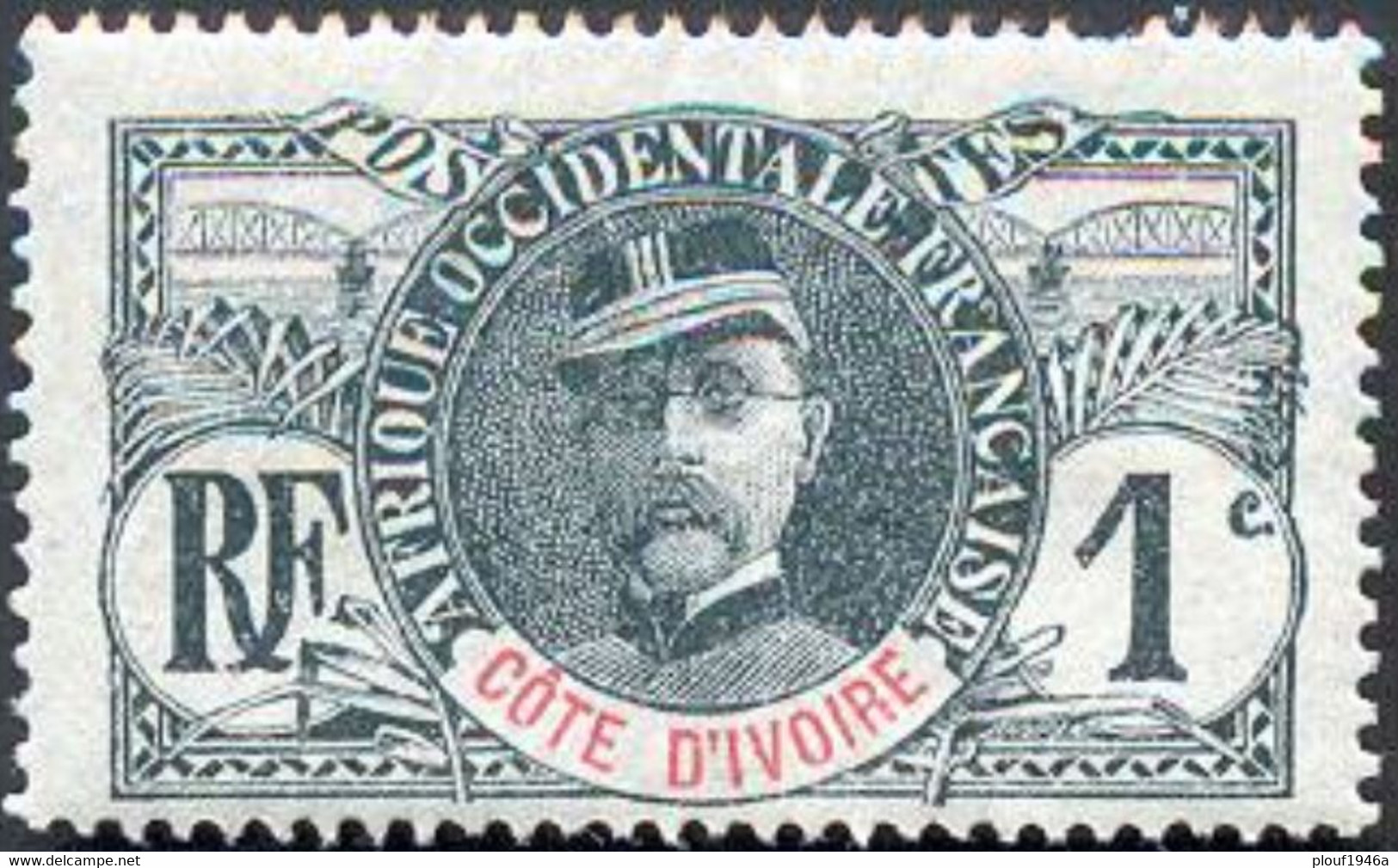 Pays : 139 (Côte D'Ivoire : Colonie Française) Yvert Et Tellier N° :  21 (*) - Unused Stamps