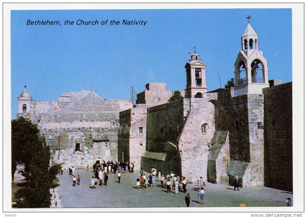 CPM  BETHLEHEM  église De La Nativité - Palestine