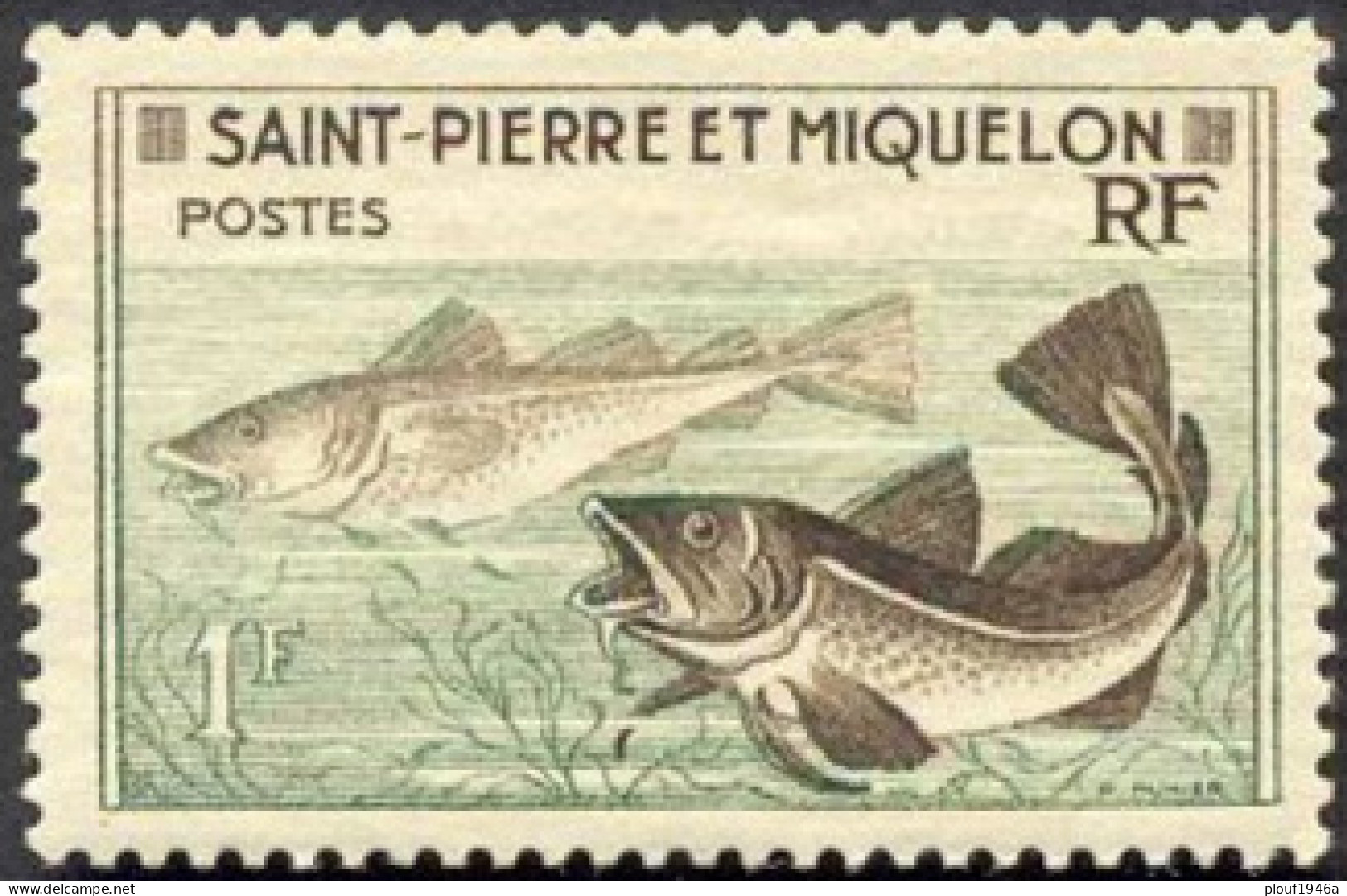 Pays : 422 (Saint-Pierre & Miquelon : Col. Franç.)  Yvert Et Tellier N° :  354 (**) - Ungebraucht