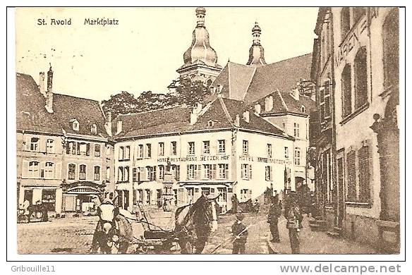 SAINT AVOLD   -   ** MARKTPLATZ **   -   Editeur: Gehrard MÜLLER De ST AVOLD   N° 5 - Saint-Avold