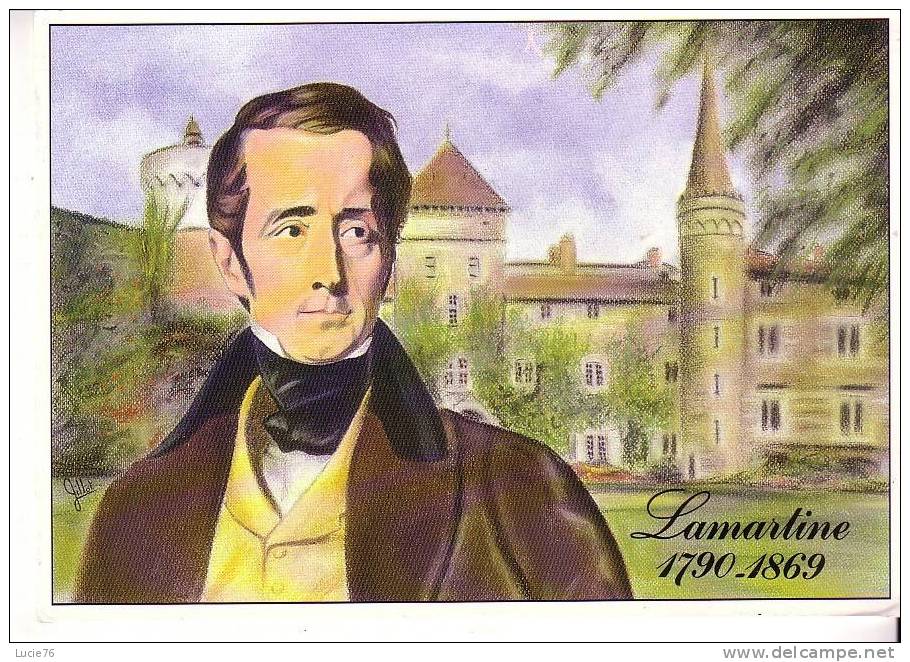 Bicentenaire De La Naissance De LAMARTINE  - 1790-1990 - Dessin De Jean Pierre GILLOT - Betogingen