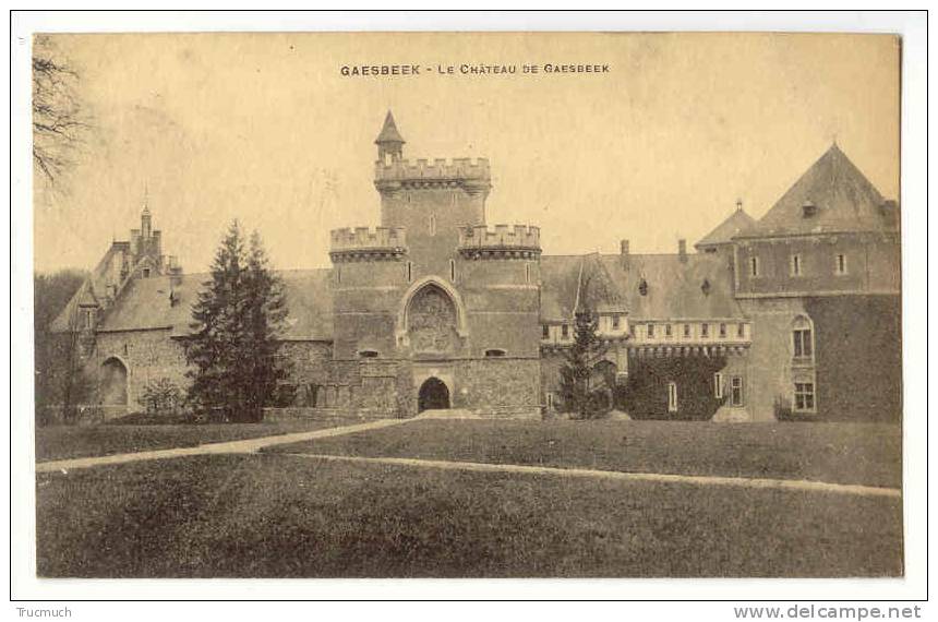 C2717 - Gaesbeek  - Le Château De Gasbeek - Lennik