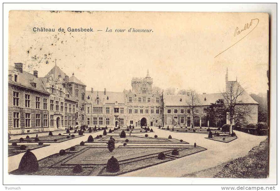 C2716 - Château De Gasbeek - La Cour D' Honneur - Lennik