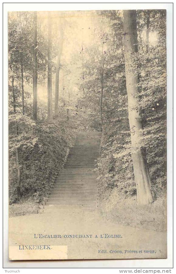 C2672 - LINKEBEEK  - L' Escalier Conduisant à L' Eglise - Linkebeek