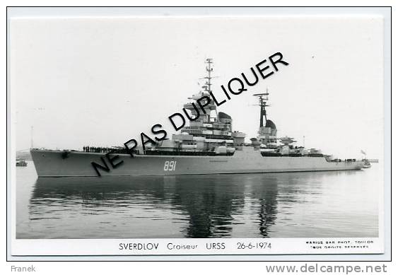 5841 Croiseur " SVERDLOV" - (1974) - URSS - Krieg