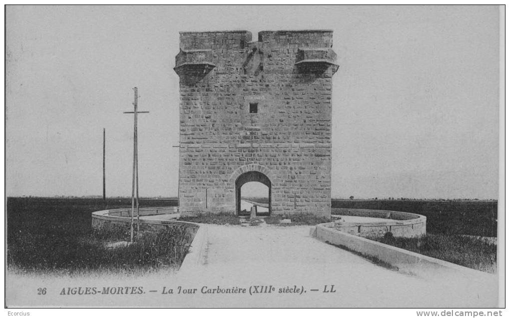 CPA - 30 - AIGUES-MORTE - LA TOUR CARBONIERE - Aigues-Mortes