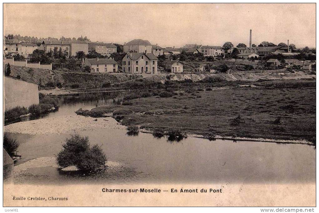 CHARMES-sur-MOSELLE : (88) En Amont Du Pont - Charmes