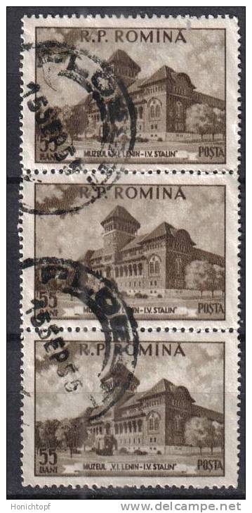 Rumänien; 1955; Michel 1520 O; Museen - Used Stamps