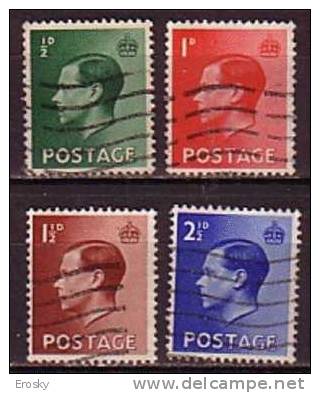 P0847 - GRANDE BRETAGNE Yv N°205/08 - Used Stamps