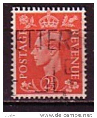 P0917 - GREAT BRITAIN N°255b Fil. Renversè - Usati