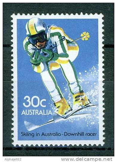 Sport - Ski Alpin - AUSTRALIE - Descente - N°864 ** - 1984 - Nuevos