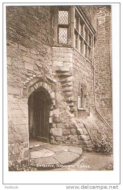 Early Postcard Entrance Tamworth Castle Stafford Staffordshire - Ref 3 - Other & Unclassified