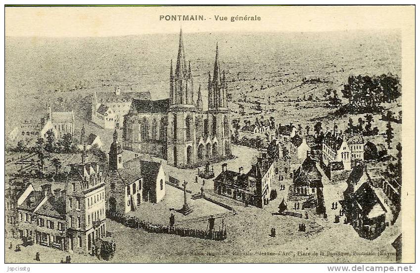 PONTMAIN   Vue Générale - Pontmain