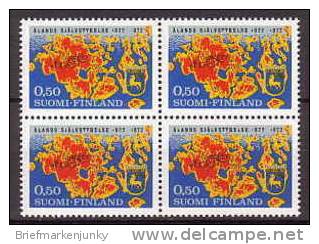 2344) Finnland Mi.Nr.704 Im 4-Block Postfrisch ** - Unused Stamps