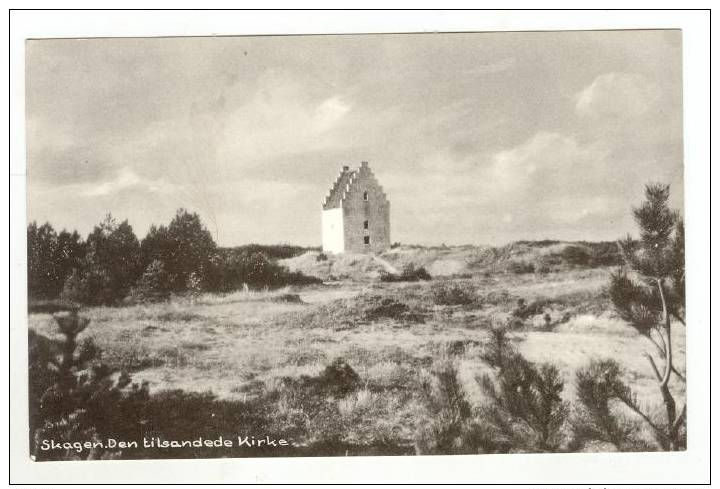 Den Tilsandede Kirke Church,Skagen,Denmark 1910-20s - Danemark