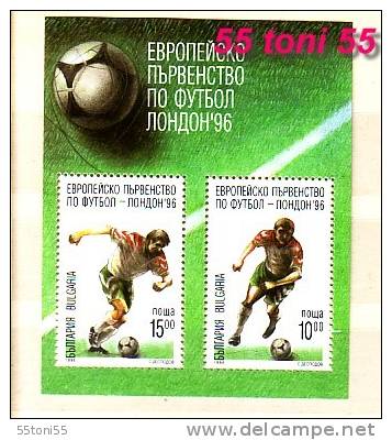 Bulgaria / Bulgarie  1996  European Football Championship – UK  S/S- MNH - Championnat D'Europe (UEFA)