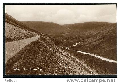 Early Real Photo Postcard The Plynlimon Pass Cardigan Wales - Ref 6 - Cardiganshire