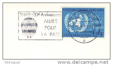 1971 Luxembourg  OTAN NATO SHAPE - NATO