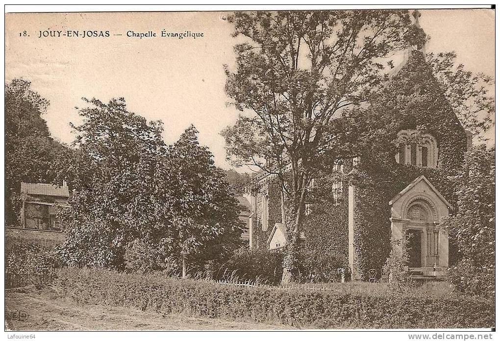 JOUY EN JOSAS - Chapelle évangélique - Temple Protestant - Jouy En Josas