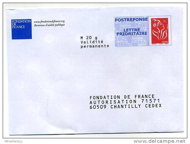 PAP POSTREPONSE  PRET A POSTER LAMOUCHE FONDATION DE FRANCE - Prêts-à-poster: Réponse /Lamouche