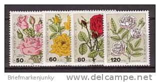 2269) Berlin Mi.Nr.680-683 Postfrisch (Rosen) ** - Roses