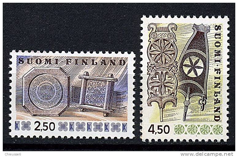 Finlande** N° 745/746 - Série Courante. - Unused Stamps