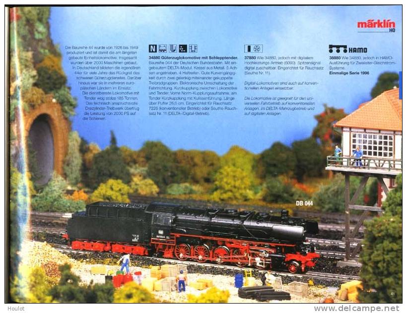 Großer Märklin Katalog Von 1996/97, Gesamtprogramm. Der Katalog Hat 448 Seiten - Duits