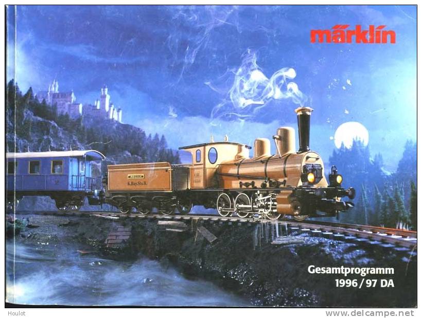 Großer Märklin Katalog Von 1996/97, Gesamtprogramm. Der Katalog Hat 448 Seiten - Duits