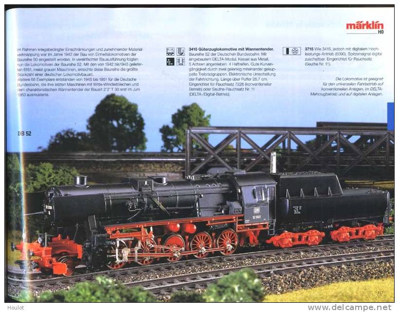 Großer Märklin Katalog Von 1995/96, Gesamtprogramm. Der Katalog Hat 432 Seiten Und Beinhaltet Das Komplette Serienprogra - German