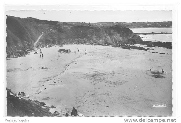 22 )FL) PLESTIN LES GREVES, ST EFFLAM, La Plage Du Curé, N0 2219405, CPSM Ed La Cigogne - Plestin-les-Greves