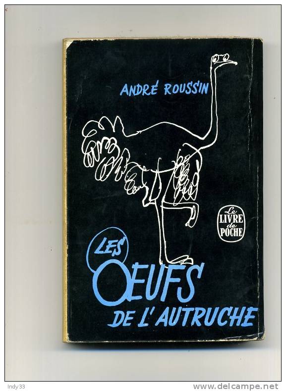 - BOBOSSE  PAR A. ROUSSIN . LE LIVRE DE POCHE N°334   1960 - Auteurs Français