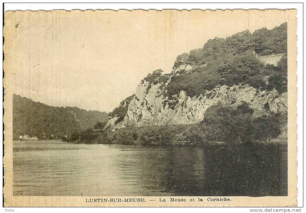 LUSTIN La Meuse Et La Corniche - Profondeville