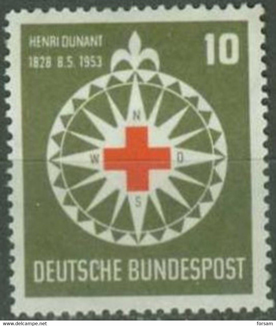GERMANY..1953..Michel # 164...MLH. - Unused Stamps