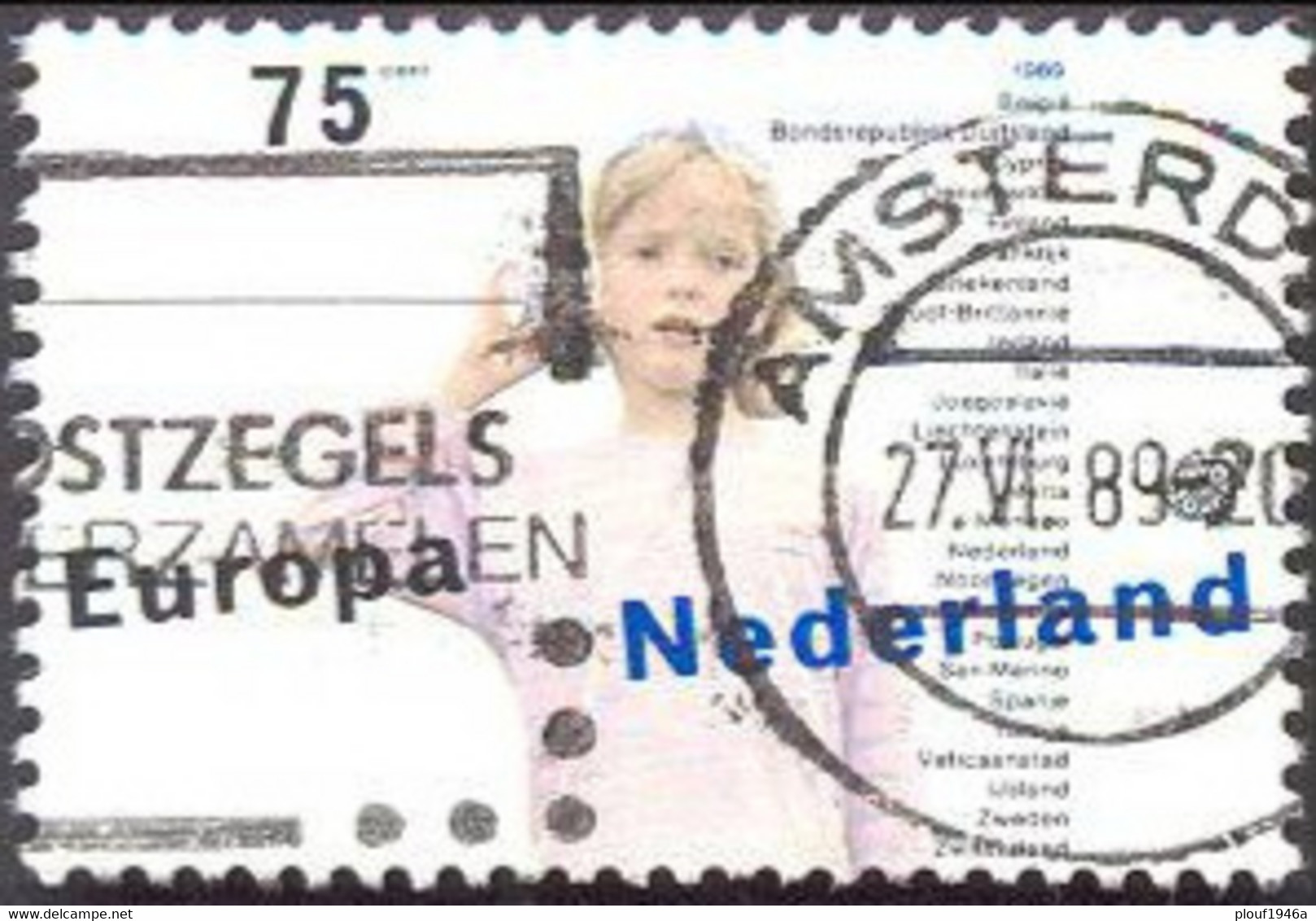 Pays : 384,03 (Pays-Bas : Beatrix)  Yvert Et Tellier N° : 1335 (o)  [EUROPA] - Gebruikt