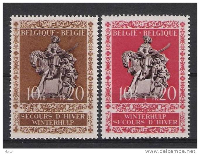 Belgie OCB 613 / 614 (**) - Unused Stamps