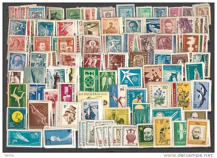 BULGARIA ~ 1945 - 61 - Collection - Dent; Non Dent Et Bl.** - Collezioni & Lotti