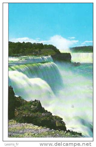 CP - AMERICAN FALLS AT PROSPECT PAINT ANT HORSESHOE FALLS IN THE DISTANCE - NIAGARA FALLS - CANADA  - JCL 30 - Niagarafälle