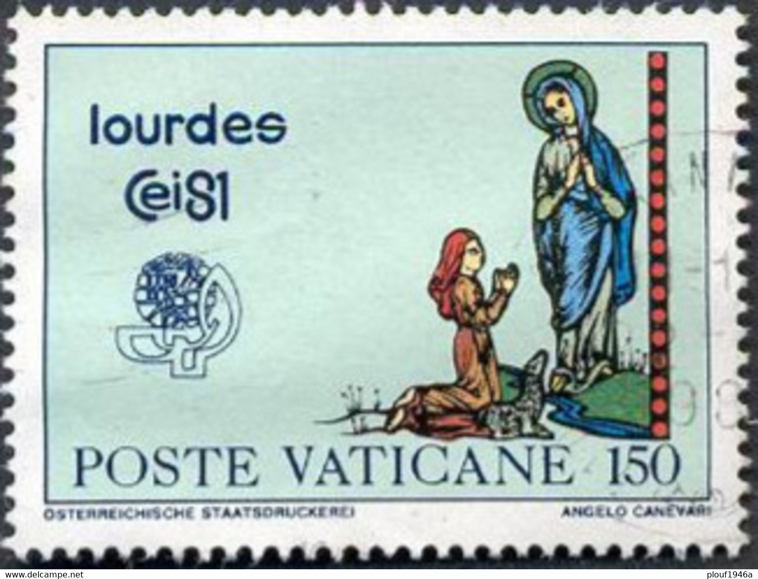 Pays : 495 (Vatican (Cité Du))  Yvert Et Tellier N° :   709 (o) - Used Stamps