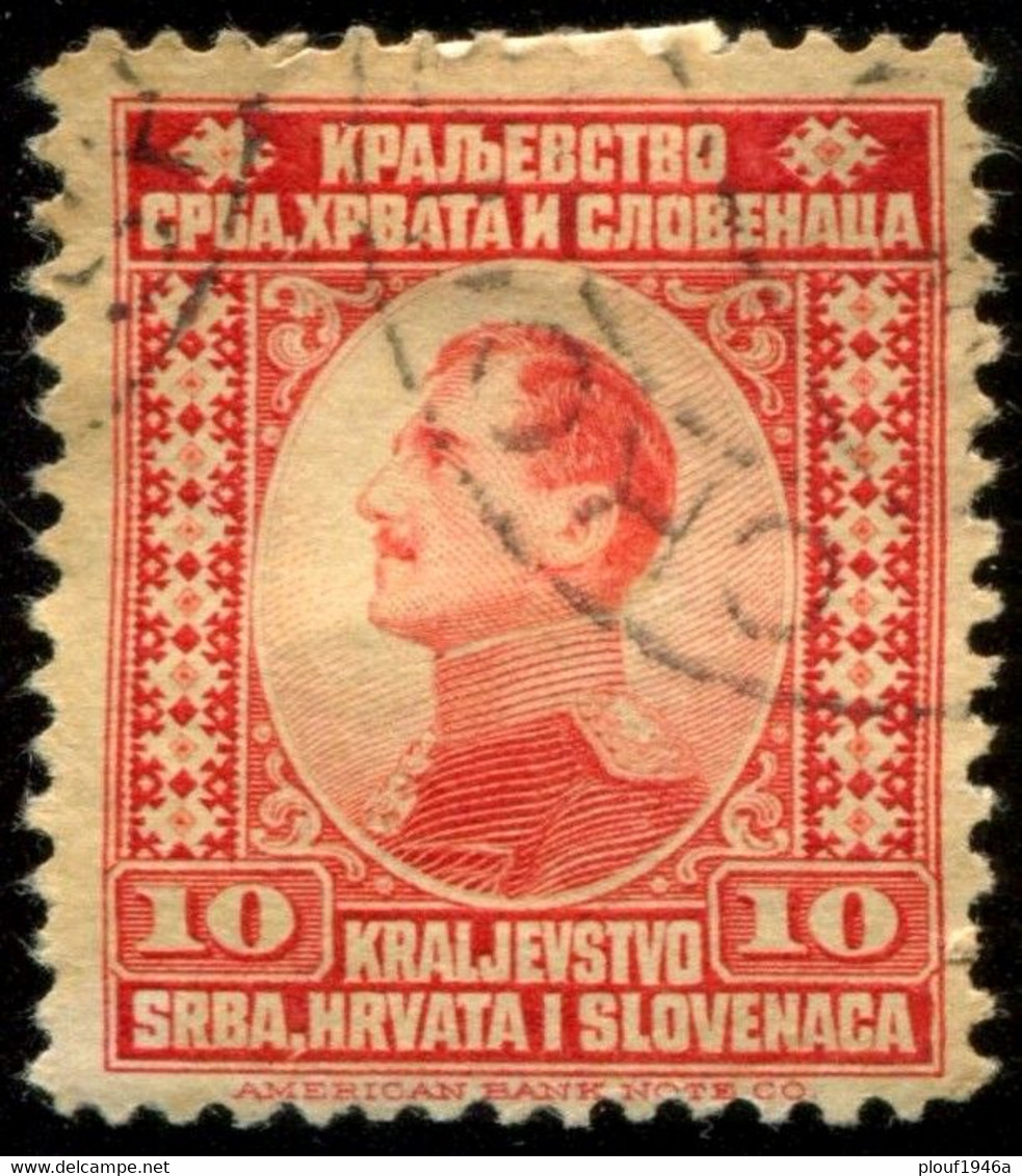 Pays : 410,60 (Royaume Des Serbes, Croates Et Slovènes)  Yvert Et Tellier N° :   131 (o) - Used Stamps