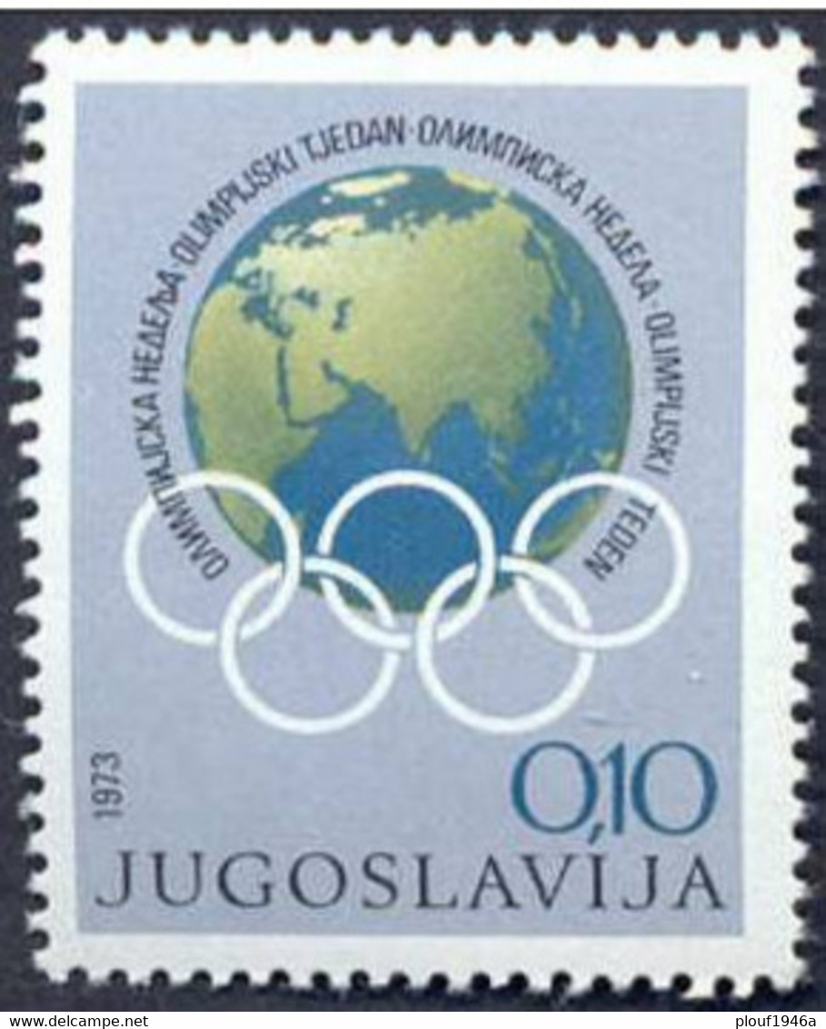 Pays : 507,2 (Yougoslavie : République Démocratique Fédérative)   Yvert Et Tellier N° :   1402 (**) - Unused Stamps