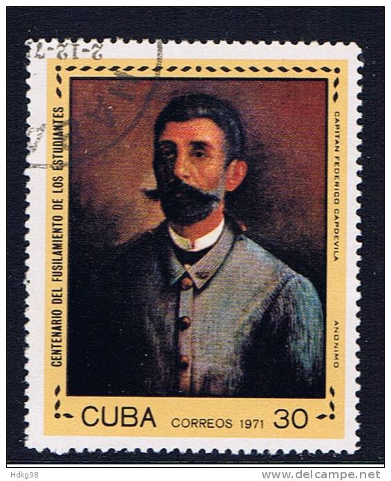 C+ Kuba 1971 Mi 1732 - Used Stamps