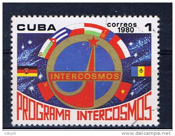 C+ Kuba 1980 Mi 2470 2474 - Usati