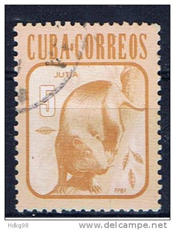 C+ Kuba 1981 Mi 2608 - Usados