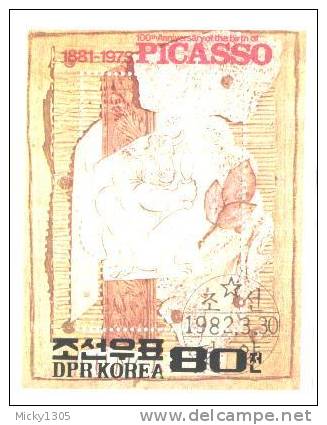 Block Gestempelt / Miniature Sheet Used (*261) - Picasso