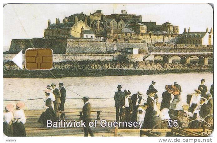 Guernsey, GUE 05, £6, Series: Castle Cornet. - [ 7] Jersey Und Guernsey