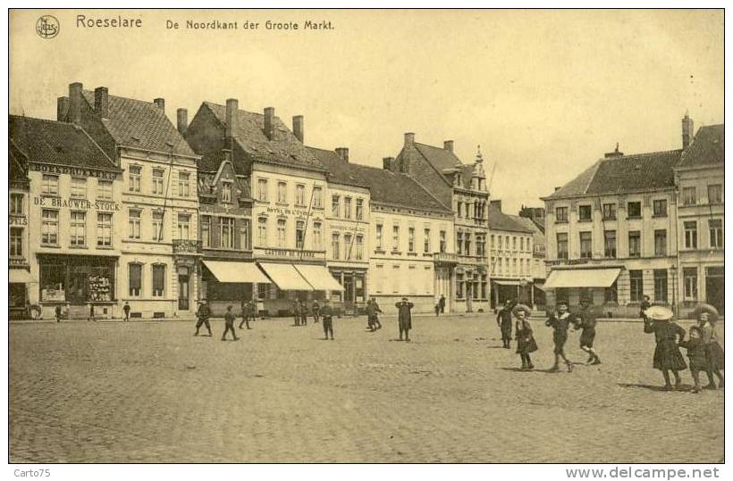 BELGIQUE - Roeselare - Roulers - De Noordkant Der Groote Markt - Roeselare